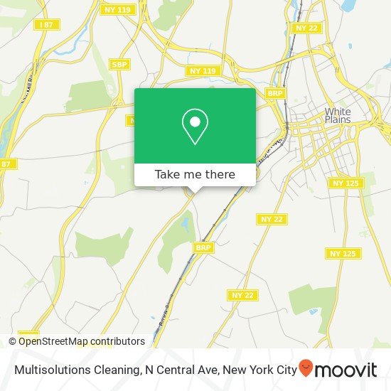 Multisolutions Cleaning, N Central Ave map