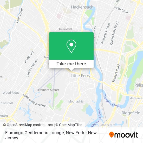 Flamingo Gentlemen's Lounge map