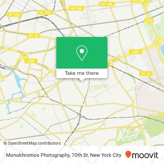 Mapa de Monokhromos Photography, 70th St