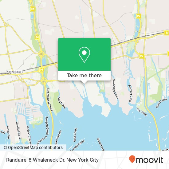 Randaire, 8 Whaleneck Dr map