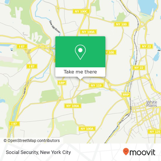 Mapa de Social Security