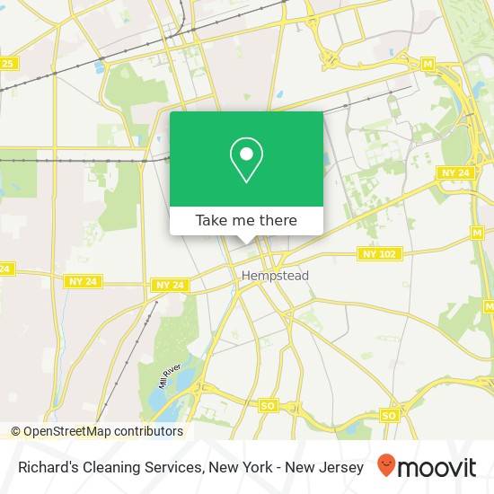 Richard's Cleaning Services map