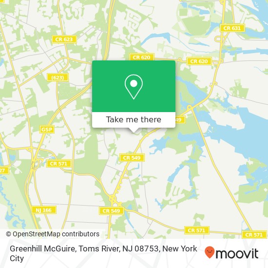 Greenhill McGuire, Toms River, NJ 08753 map