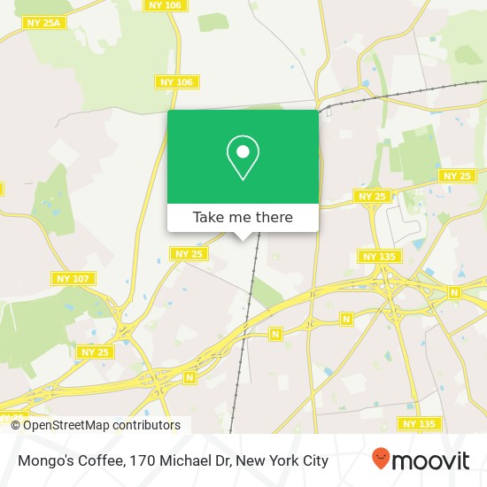 Mapa de Mongo's Coffee, 170 Michael Dr