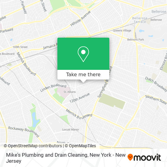 Mike's Plumbing and Drain Cleaning map