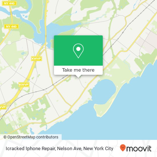 Mapa de Icracked Iphone Repair, Nelson Ave
