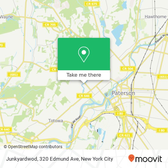 Mapa de Junkyardwod, 320 Edmund Ave