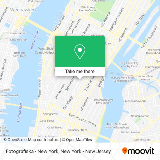 Fotografiska - New York map