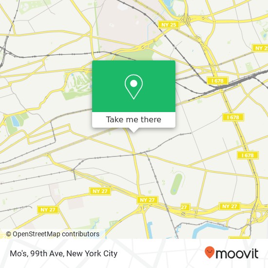 Mapa de Mo's, 99th Ave