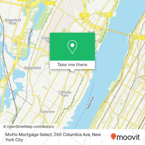 Motto Mortgage Select, 260 Columbia Ave map