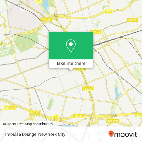 Impulse Lounge map