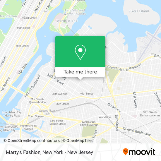 Marty's Fashion map