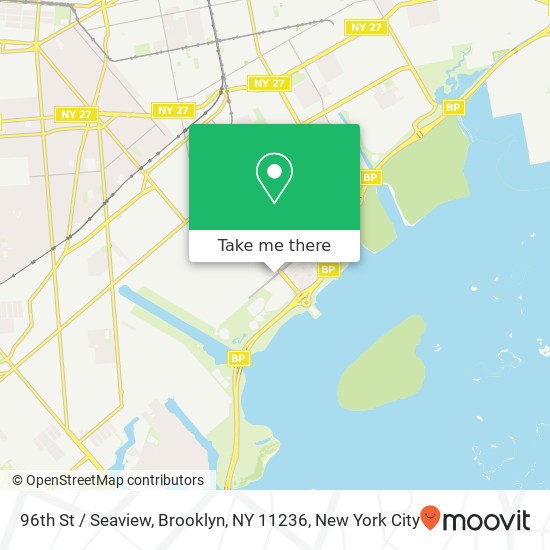 96th St / Seaview, Brooklyn, NY 11236 map