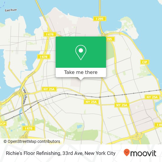 Richie's Floor Refinishing, 33rd Ave map