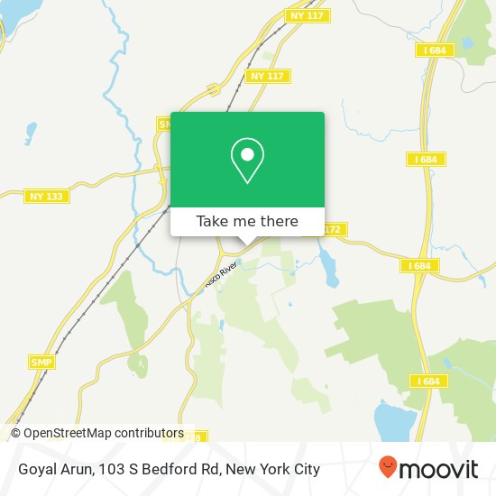 Goyal Arun, 103 S Bedford Rd map