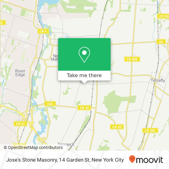 Mapa de Jose's Stone Masonry, 14 Garden St