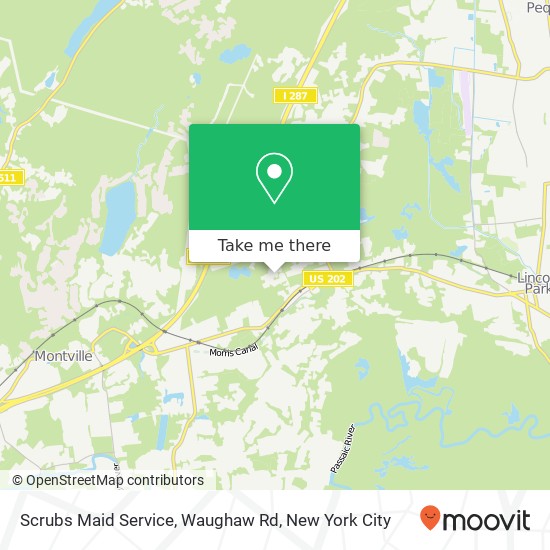 Mapa de Scrubs Maid Service, Waughaw Rd