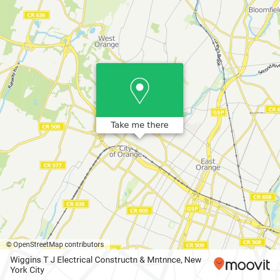 Wiggins T J Electrical Constructn & Mntnnce map