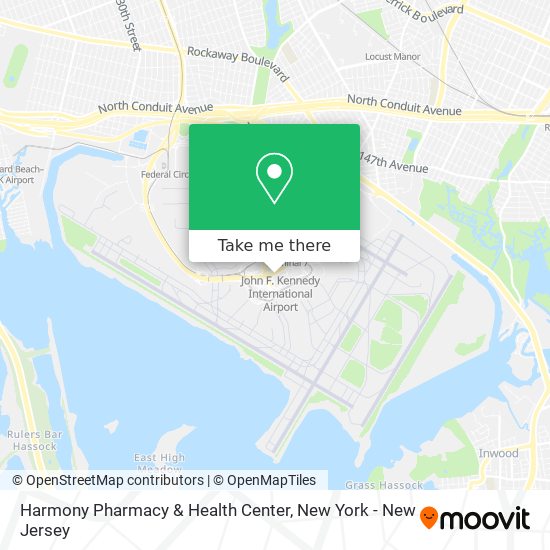 Mapa de Harmony Pharmacy & Health Center