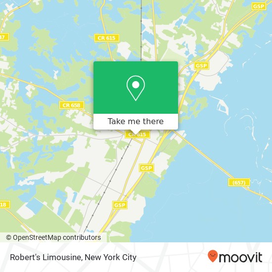 Robert's Limousine map
