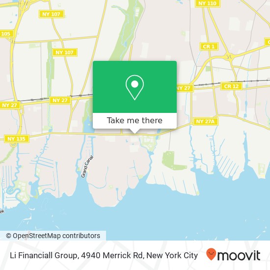 Li Financiall Group, 4940 Merrick Rd map