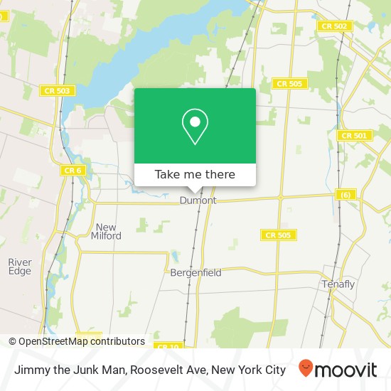 Mapa de Jimmy the Junk Man, Roosevelt Ave