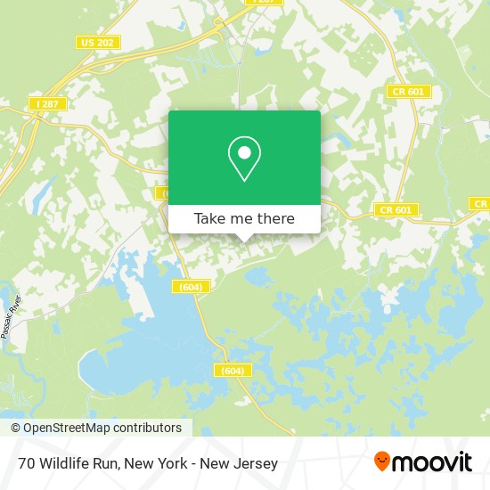 70 Wildlife Run, New Vernon, NJ 07976 map