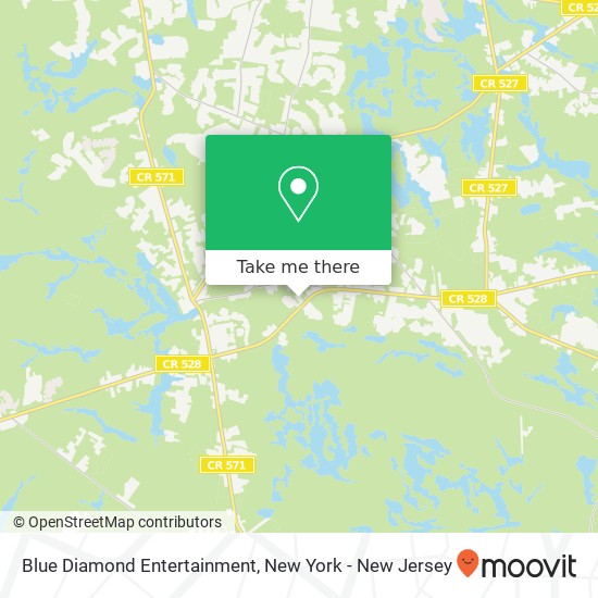 Blue Diamond Entertainment map