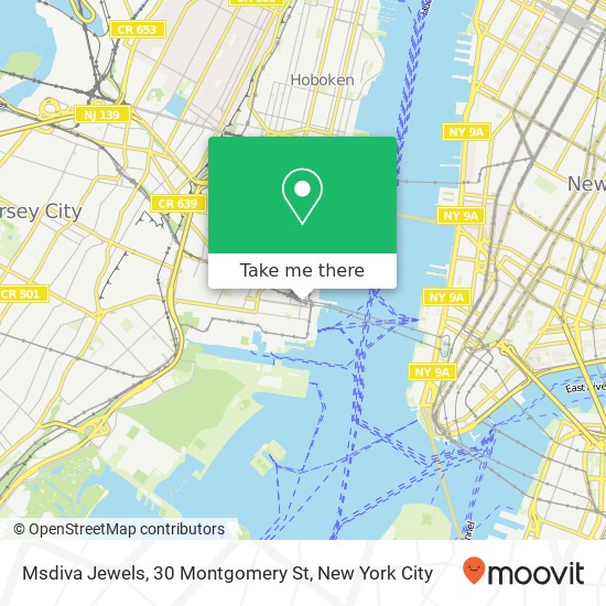 Mapa de Msdiva Jewels, 30 Montgomery St