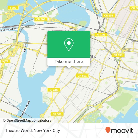 Mapa de Theatre World