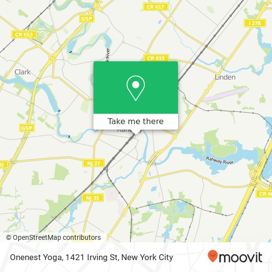 Mapa de Onenest Yoga, 1421 Irving St