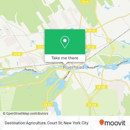 Destination Agriculture, Court St map