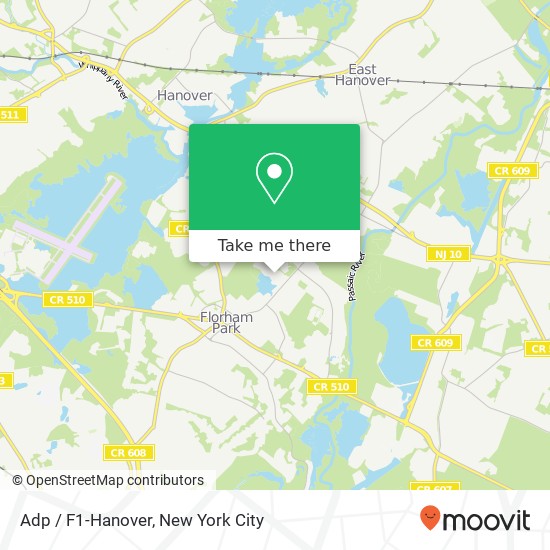 Mapa de Adp / F1-Hanover