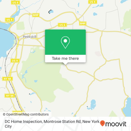 DC Home Inspection, Montrose Station Rd map