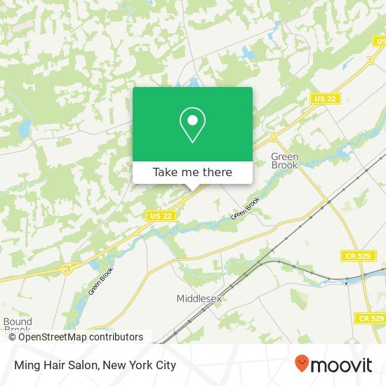 Ming Hair Salon map