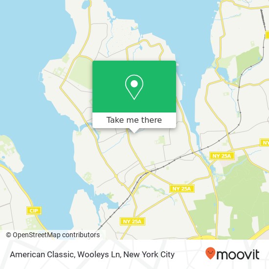 American Classic, Wooleys Ln map