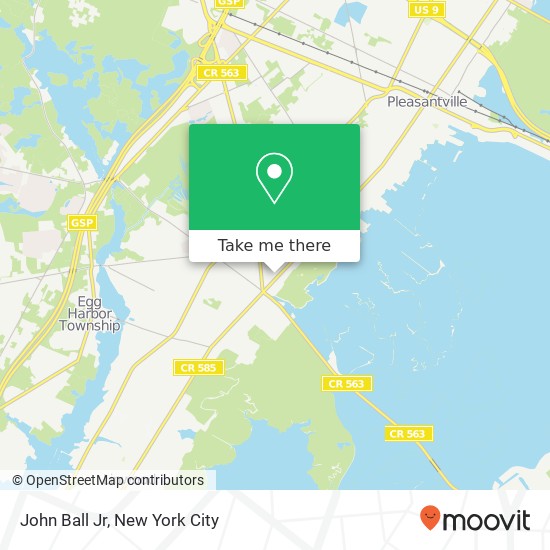 John Ball Jr map