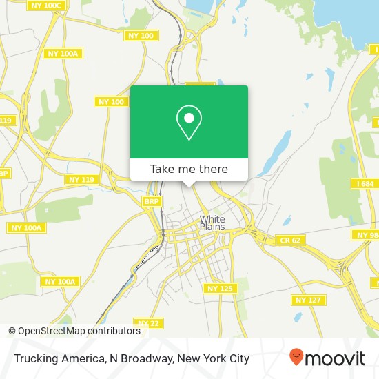 Mapa de Trucking America, N Broadway