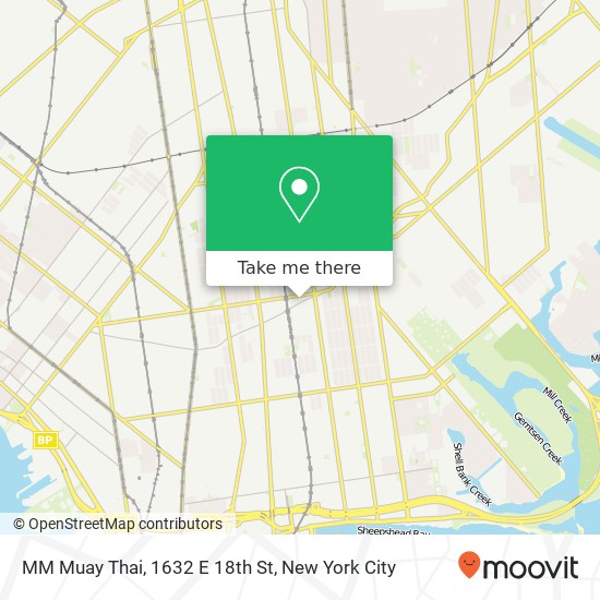 MM Muay Thai, 1632 E 18th St map