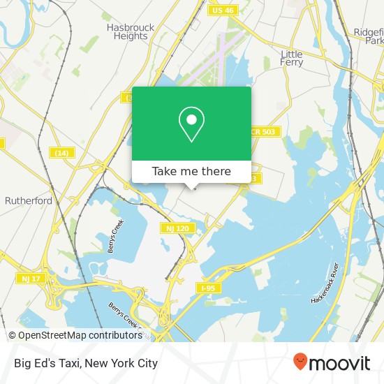 Mapa de Big Ed's Taxi