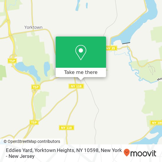 Eddies Yard, Yorktown Heights, NY 10598 map