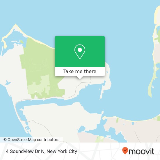 Mapa de 4 Soundview Dr N, Lloyd Harbor, NY 11743
