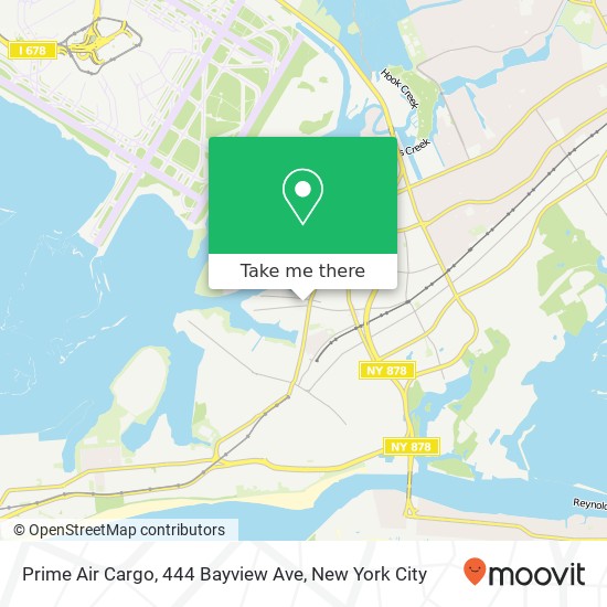 Mapa de Prime Air Cargo, 444 Bayview Ave