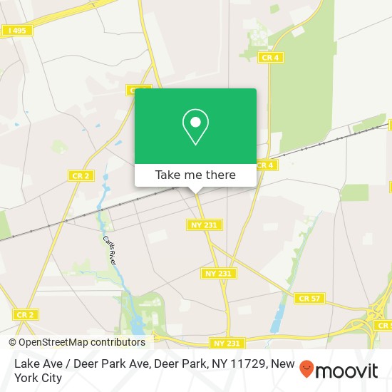 Mapa de Lake Ave / Deer Park Ave, Deer Park, NY 11729