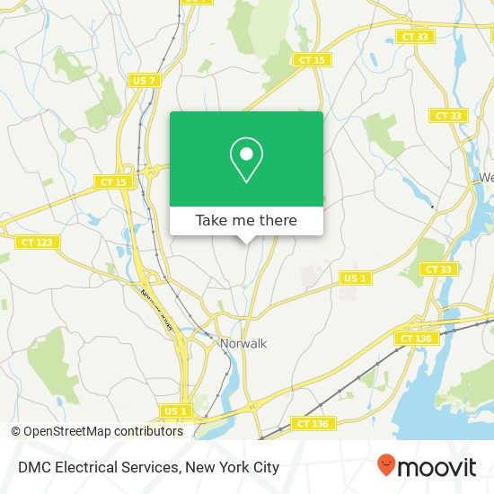 DMC Electrical Services map