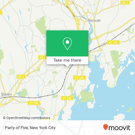 Mapa de Party of Five