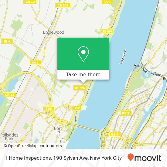 Mapa de I Home Inspections, 190 Sylvan Ave