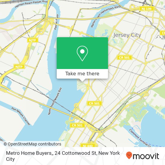 Metro Home Buyers,, 24 Cottonwood St map