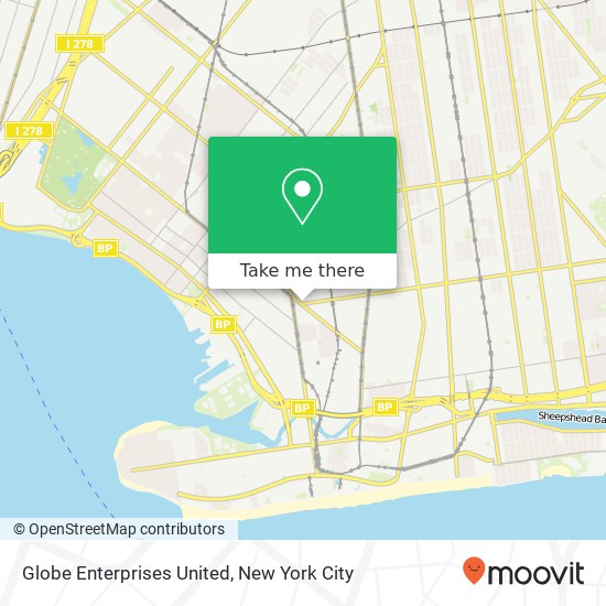 Mapa de Globe Enterprises United