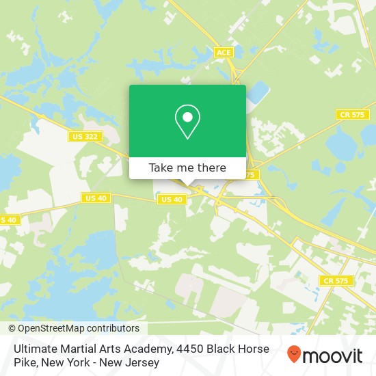 Ultimate Martial Arts Academy, 4450 Black Horse Pike map